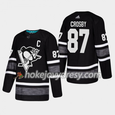 Pánské Hokejový Dres Pittsburgh Penguins Sidney Crosby 87 Černá 2019 NHL All-Star Adidas Authentic